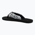 Moteriškos šlepetės per pirštą Rip Curl Freedom Plush Bloom black 3