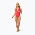 Moteriškas maudymosi kostiumėlis Rip Curl Mahot One Piece High Leg red 2
