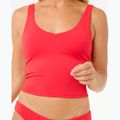Maudymosi kostiumėlio viršus Rip Curl Premium Surf Tankini hibiscus red 4