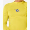 Vyriški plaukimo marškinėliai ilgomis rankovėmis Rip Curl Waves UPF Performance sulphur 5