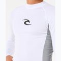 Vyriški plaukimo marškinėliai ilgomis rankovėmis Rip Curl Waves UPF Performance white 5