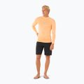 Vyriški plaukimo marškinėliai ilgomis rankovėmis Rip Curl Waves UPF Performance mandarin zest 2