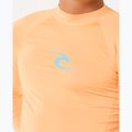 Vyriški plaukimo marškinėliai ilgomis rankovėmis Rip Curl Waves UPF Performance mandarin zest 5
