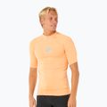 Vyriški maudymosi marškinėliai Rip Curl Waves UPF Performance mandarin zest