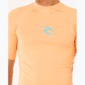 Vyriški maudymosi marškinėliai Rip Curl Waves UPF Performance mandarin zest 5