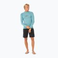 Vyriški plaukimo marškinėliai ilgomis rankovėmis Rip Curl Raw Energy UPF Performance blue lagoon 2