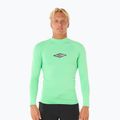 Vyriški plaukimo marškinėliai ilgomis rankovėmis Rip Curl Raw Energy UPF Performance neon green