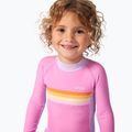 Vaikiškas vientisas maudymosi kostiumėlis Rip Curl Rainbow Tide Springsuit bright pink 4