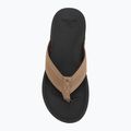 Vyriškos šlepetės Rip Curl Chiba Bloom Open Toe brown/black 5
