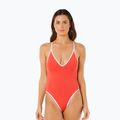 Moteriškas vientisas maudymosi kostiumėlis Rip Curl Classic Surf red