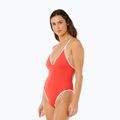 Moteriškas vientisas maudymosi kostiumėlis Rip Curl Classic Surf red 4