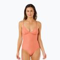 Moteriškas vientisas maudymosi kostiumėlis Rip Curl Luxe Surf Good red