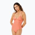 Moteriškas vientisas maudymosi kostiumėlis Rip Curl Luxe Surf Good red 4