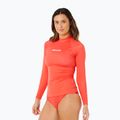 Moteriški plaukimo marškinėliai ilgomis rankovėmis Rip Curl Classic Surf UPF Rashguard red 4