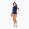 Moteriški plaukimo marškinėliai ilgomis rankovėmis Rip Curl Party Wave Upf Zip multicolor 2