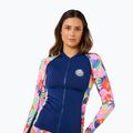 Moteriški plaukimo marškinėliai ilgomis rankovėmis Rip Curl Party Wave Upf Zip multicolor 5