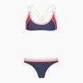 Vaikiškas dviejų dalių maudymosi kostiumėlis Rip Curl Surf Revival Bikini navy