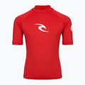 Vaikiški plaukimo marškinėliai Rip Curl Waves Upf lava red