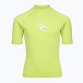 Vaikiški plaukimo marškinėliai Rip Curl Waves Upf lime