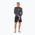 Vyriški plaukimo marškinėliai ilgomis rankovėmis Rip Curl Waves Upf Perf charcoal grey 2