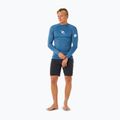Vyriški plaukimo marškinėliai ilgomis rankovėmis Rip Curl Waves Upf Perf bluefin 2