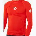 Vyriški plaukimo marškinėliai ilgomis rankovėmis Rip Curl Waves Upf Perf lava red 6