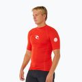 Vyriški plaukimo marškinėliai Rip Curl Waves Upf Perf lava red 4