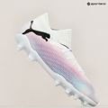 Vaikiški futbolo batai PUMA Future 7 Pro FG/AG Jr puma white/puma black/poison pink 9
