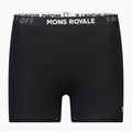 Moteriški termo šortai Mons Royale Hannah Merino Hot black