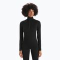 Icebreaker moteriškas termo megztinis 200 Oasis Half Zip black