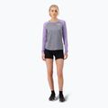 Moteriški termoaktyvūs marškinėliai Mons Royale Icon Raglan grey heather/ lupin 2