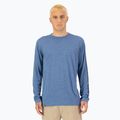 Vyriška termoaktyvioji striukė su ilgomis rankovėmis Mons Royale Zephyr Tencel steel blue