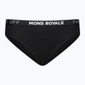 Moteriškos termoaktyvios kelnaitės Mons Royale Folo Merino Briefs black