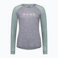 Moteriška termo striukė ilgomis rankovėmis "Mons Royale Icon Raglan" pilka heather 3