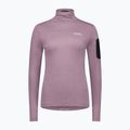 Moteriški termoaktyvūs marškinėliai Mons Royale Diversion Mock Neck mauve 3