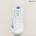 Moteriški tinklinio bateliai Mizuno Wave Voltage Mid white/glacial ridge/patina green 11