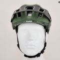 Dviračių šalmas UVEX React MIPS moss green/black matt 12