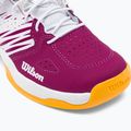 Wilson Kaos K 2.0 vaikiški baltos ir rožinės spalvos teniso bateliai WRS329190 7