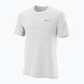 Wilson vyriški teniso marškinėliai Bela SMLS Crew III white WRA813004