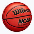 Krepšinio kamuolys Wilson NCAA Legend orange/black dydis 6 2