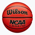 Krepšinio kamuolys Wilson NCAA Legend orange/black dydis 5