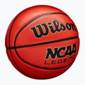Krepšinio kamuolys Wilson NCAA Legend orange/black dydis 5 2