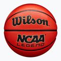 Krepšinio kamuolys Wilson NCAA Legend orange/black dydis 7