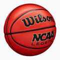 Krepšinio kamuolys Wilson NCAA Legend orange/black dydis 7 2