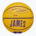 Wilson NBA Player Icon Mini Lebron basketball WZ4007201XB3 dydis 3
