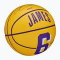 Wilson NBA Player Icon Mini Lebron basketball WZ4007201XB3 dydis 3 2