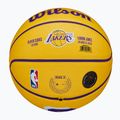 Wilson NBA Player Icon Mini Lebron basketball WZ4007201XB3 dydis 3 6