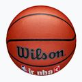 Krepšinio kamuolys Wilson NBA JR Fam Logo Indoor Outdoor brown dydis 6 4