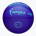 Krepšinio kamuolys Wilson WNBA DRV blue/turquoise dydis 6 5