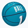 Wilson NBA Player Icon Mini Lamelo krepšinio kamuolys WZ4012901XB3 dydis 3 3